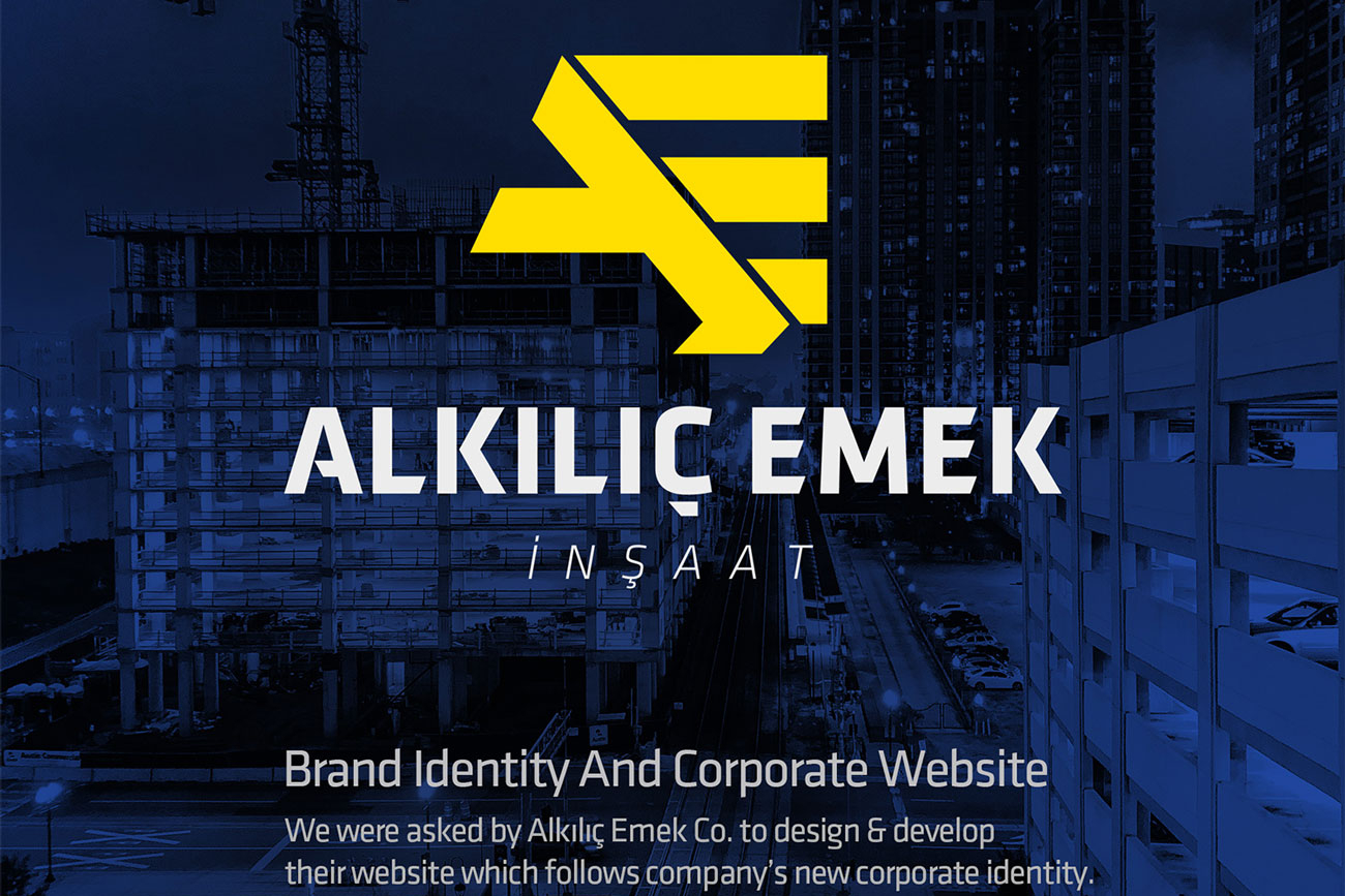 Alkılıç Emek İnşaat Brand Identity & Corporate Website