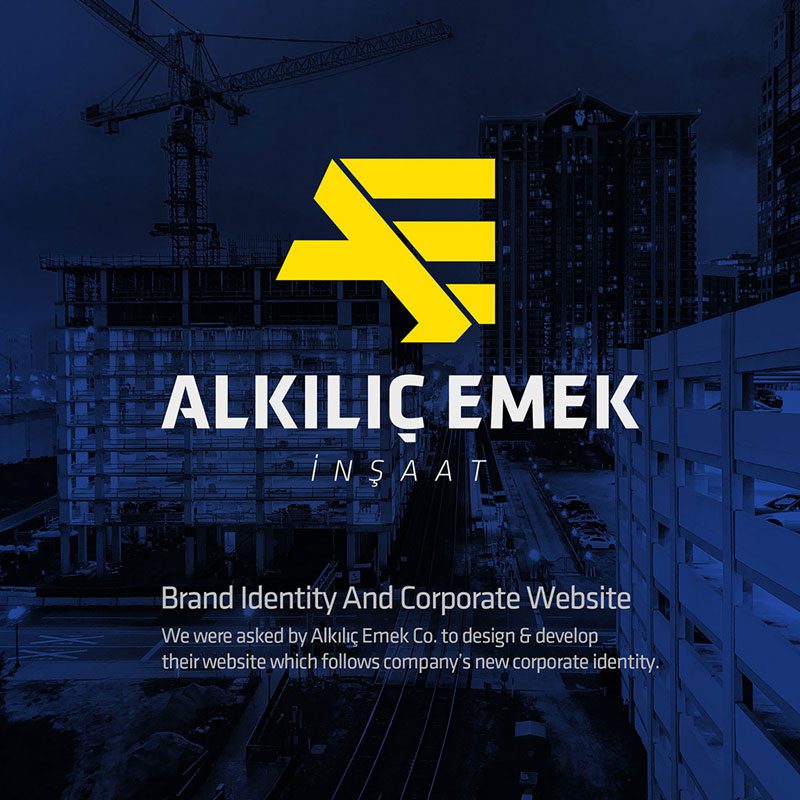 Alkılıç Emek İnşaat Brand Identity & Corporate Website